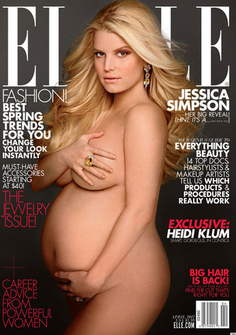 Jessica Simpson, Elle Cover Jessica Simpson, Elle Cover